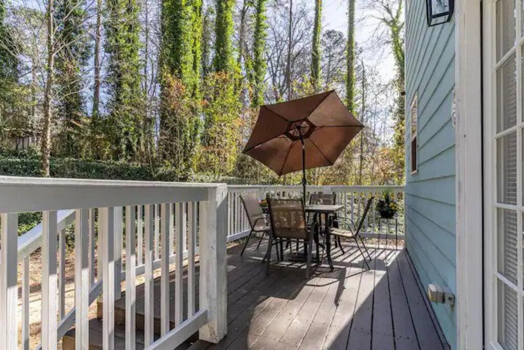 Stylish Cozi Abode Of Atlanta Villa Exterior foto