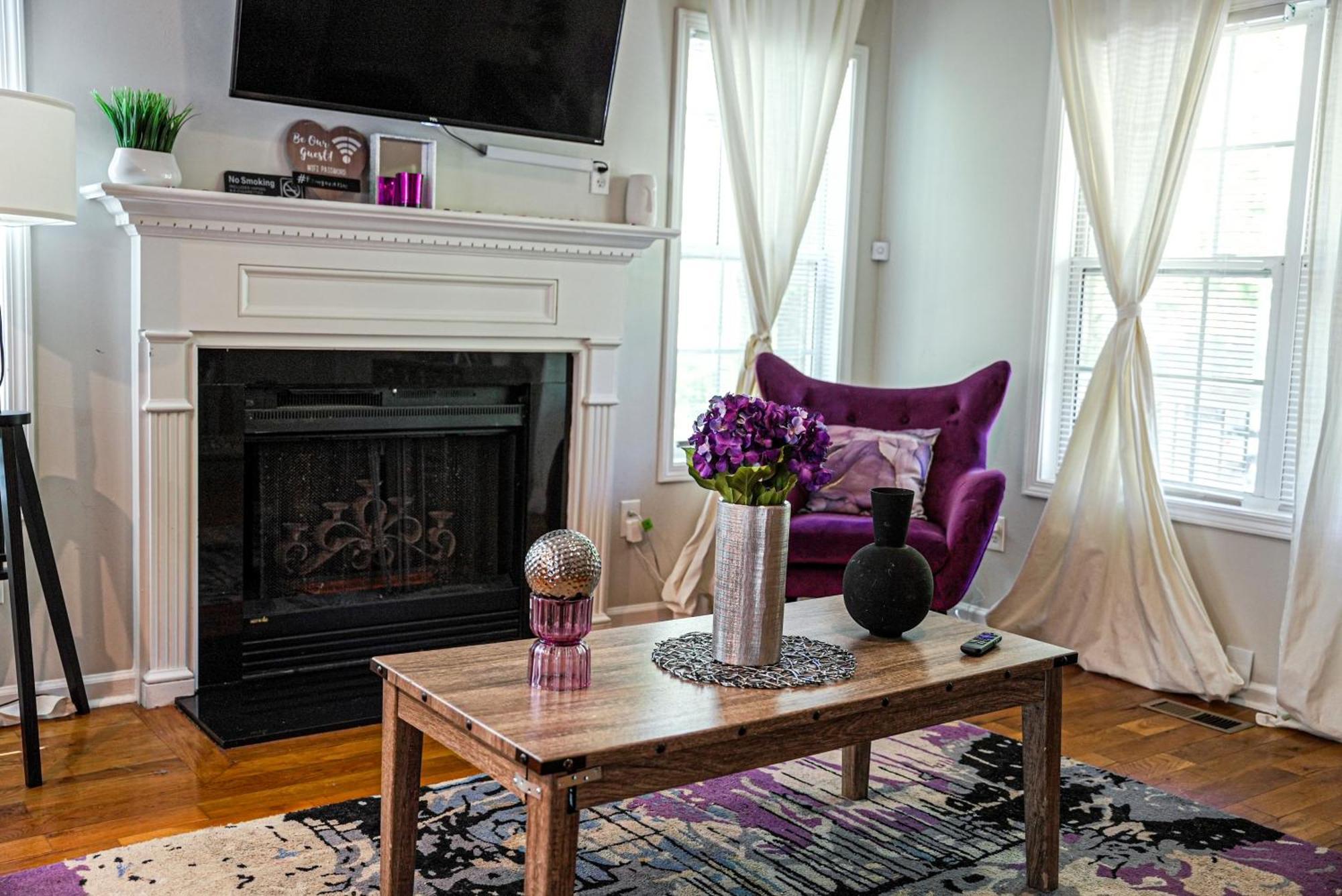 Stylish Cozi Abode Of Atlanta Villa Exterior foto